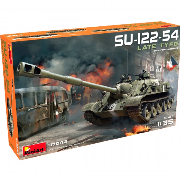 1/35 SU-122-54 Late Type Plastik Tank Maket Kiti