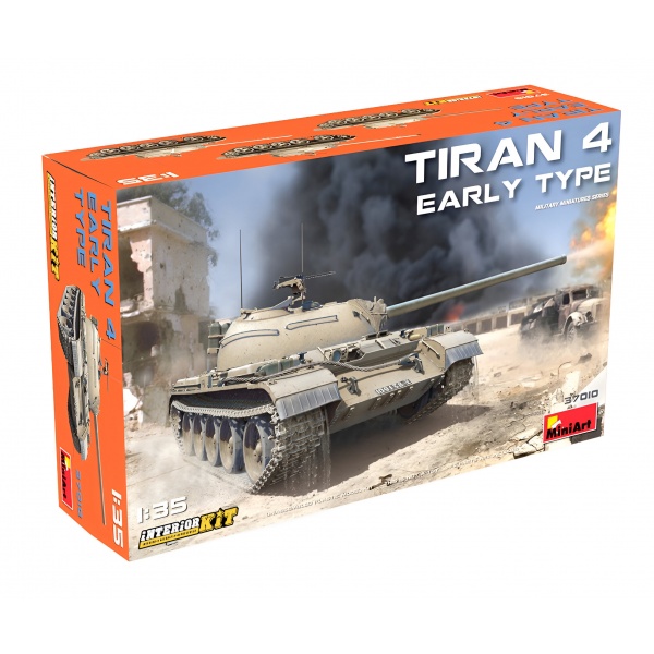 1/35 Tiran 4 Early Type. Interior Kit Plastik Tank Maket Kiti
