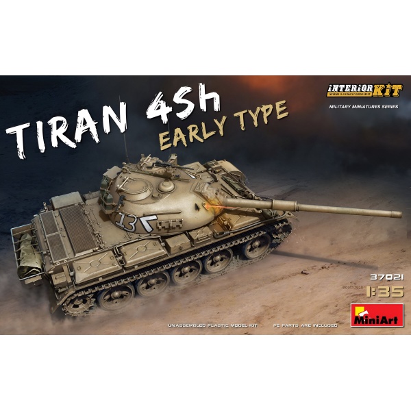 1/35 Tiran Sh Erken Dönem Interior Kit Plastik Tank Maket Kiti