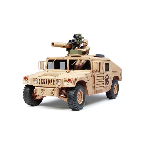 1/35 US. Army M1046 Humvee TOW Missile Carrier Plastik Askeri Araç Maket Kiti
