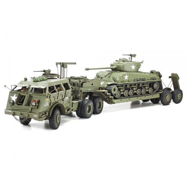 1/35 US. Dragon Wagon 40 Ton Tank Transporter Plastik Askeri Araç Maket Kiti