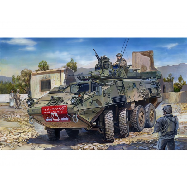 1/35 US. LAV-lll 8x8 Wheeled Armored Vehicle Plastik Askeri Araç Maket Kiti