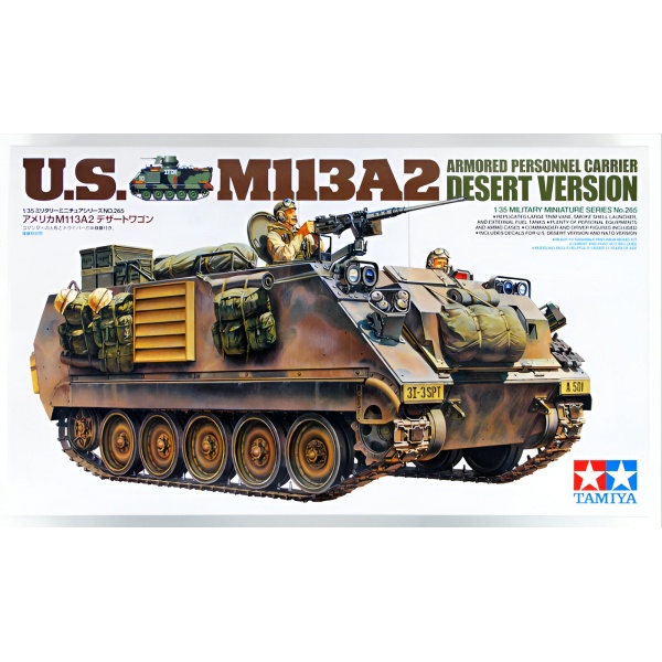1/35 US. M113A2 Desert Version Plastik Tank Maket Kiti