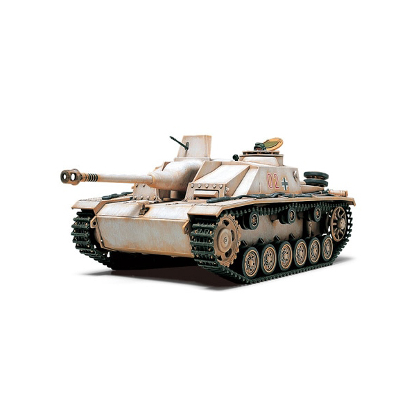 1/48 German Sturmgeschütz III Ausf.G Plastik Tank Maket Kiti