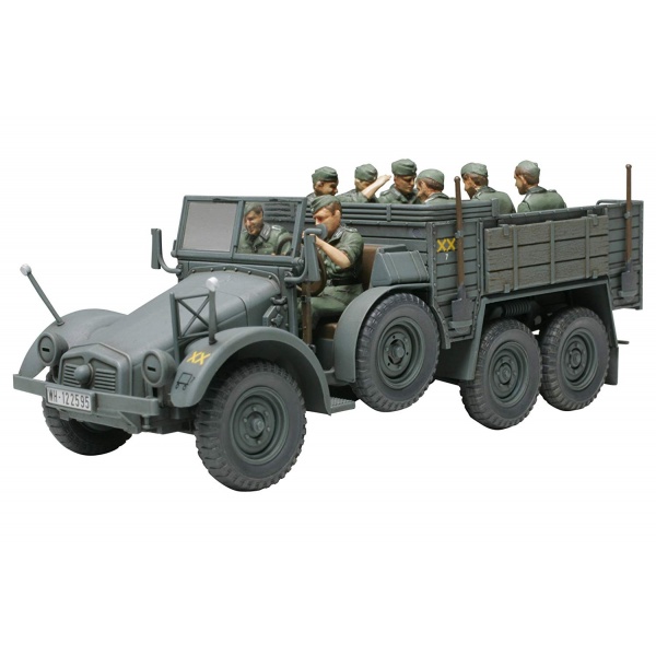 1/48 German Krupp Protze (Kfz.70) Plastik Askeri Araç Maket Kiti