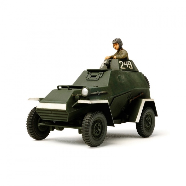1/48 Russian Armored Car BA-64B Plastik Askeri Araç Maket Kiti