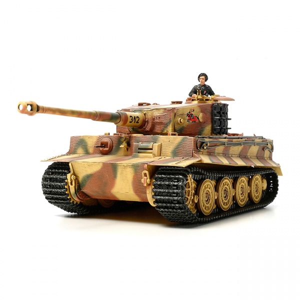 1/48 German Tiger I Late Production Plastik Tank Maket Kiti