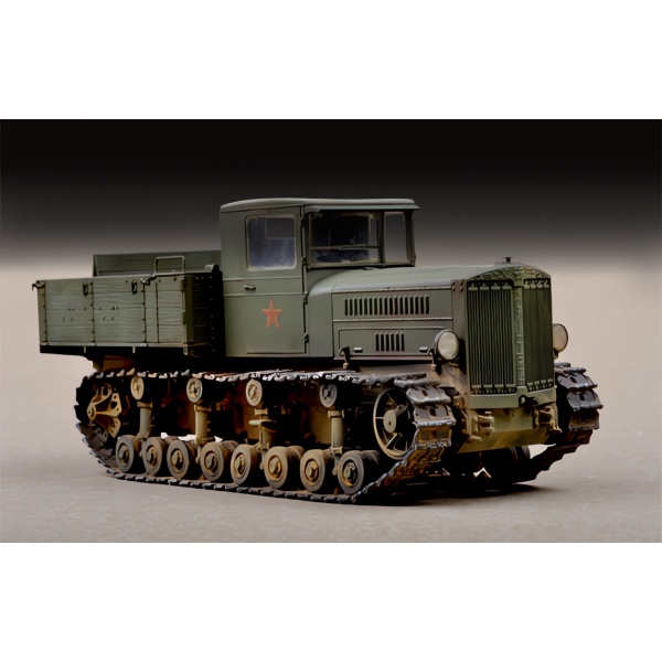 1/72 Russian Kominterm Artillery Tractor Plastik Askeri Araç Maket Kiti