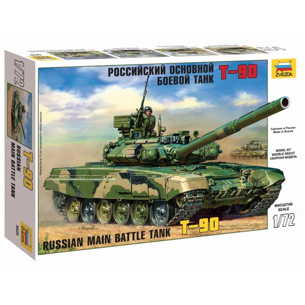 1/72 Russian T-90 Plastik Tank Maket Kiti