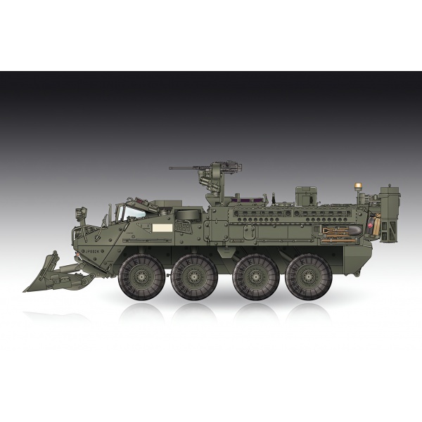 1/72 US. M1132 Stryker Engineer Squad Vehicle w/SOB Plastik Askeri Araç Maket Kiti