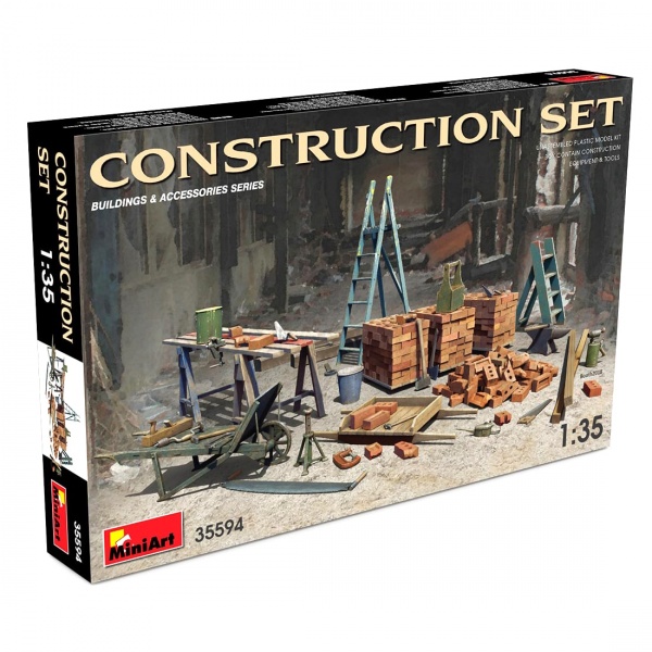1/35 İnşaat Seti Plastik Maket Kiti