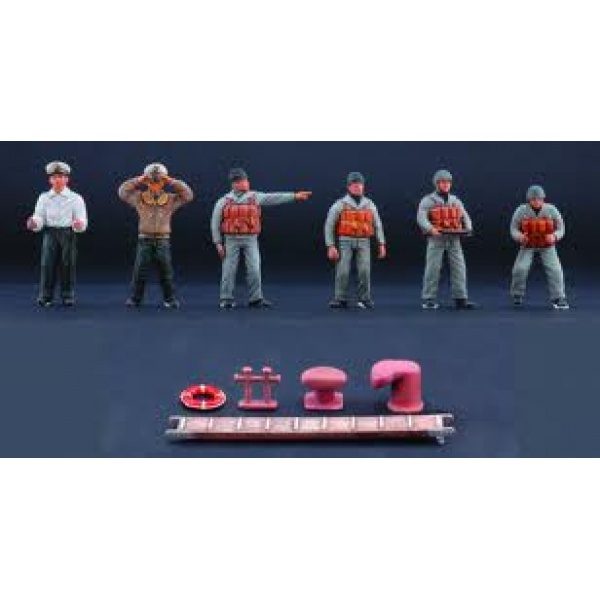 1/35 M.A.S. Gemi Personeli Figür Ve Aksesuar Maket Kiti