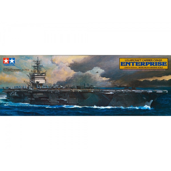 1/350 USS Enterprise Plastik Uçak Gemisi Maket Kiti