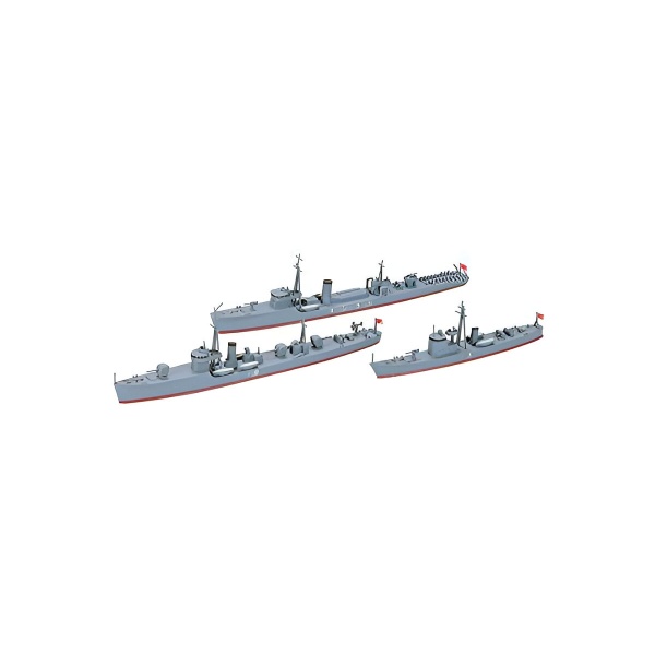 1/700 Jpn. NAVY Bauxiliary Vessels Plastik Savaş Gemisi Maket Kiti