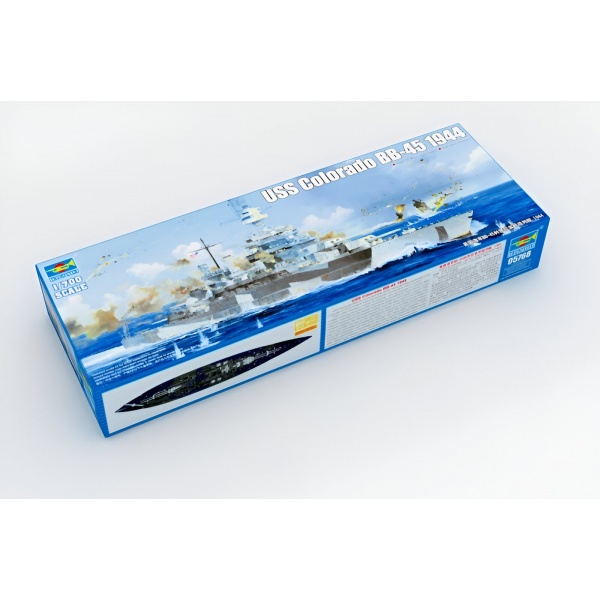 1/700 USS Colorado BB-45 1944 Plastik Savaş Gemisi Maket Kiti