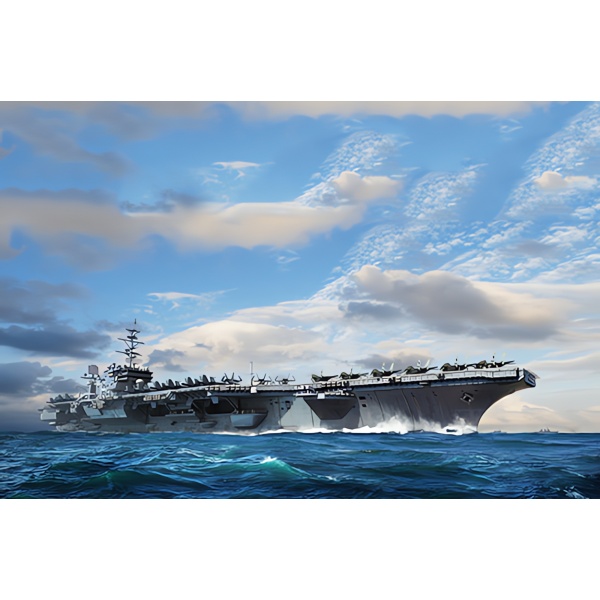 1/700 USS Constellation CV-64 Plastik Savaş Gemisi Maket Kiti