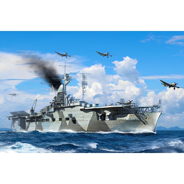 1/700 USS Ger.Navy Airc.Carrier DKM Graf Zeppelin Plastik Savaş Gemisi Maket Kiti