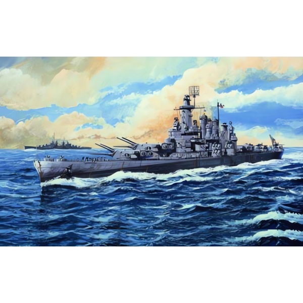 1/700 USS Washington BB-56 Plastik Savaş Gemisi Maket Kiti