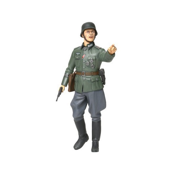 1/16 German Field Commander Plastik Askeri Figür Kiti