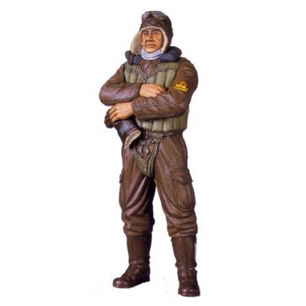 1/16 WWII IJN Fighter Pilot Plastik Askeri Figür Kiti