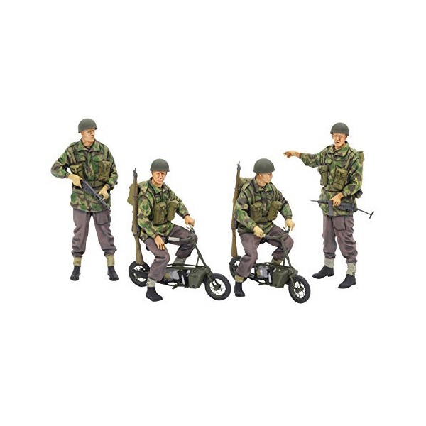 1/35 British Paratroop & MB Plastik Bisikletli Askerler Maket Kiti