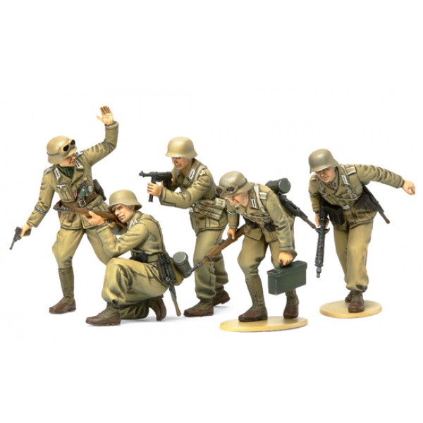 1/35 German Afrika Corps. Infantry Plastik Askeri Figür Kiti