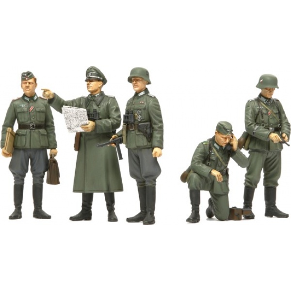 1/35 German Field Commander Plastik Askeri Figür Kiti