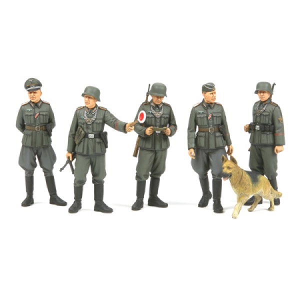 1/35 German Field Police Set Plastik Askeri Figür Kiti