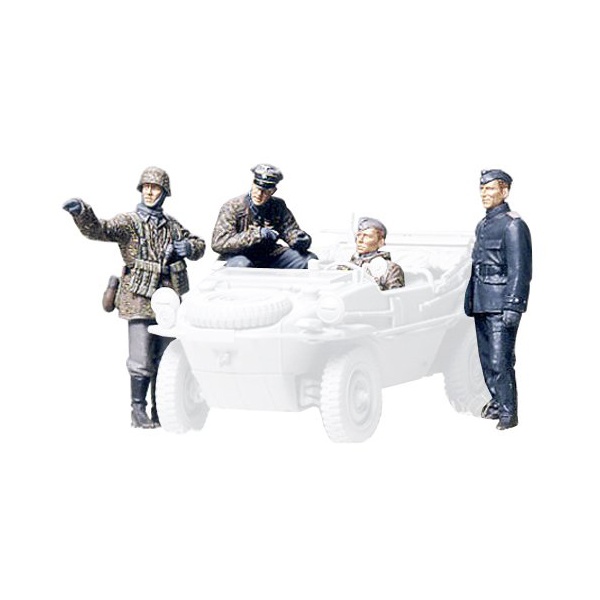 1/35 German Panzer Div. Recon. Team Plastik Askeri Figür Kiti