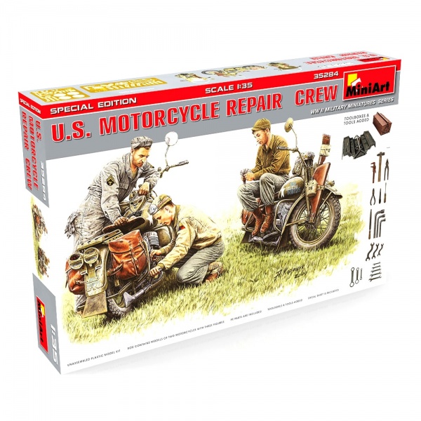 1/35 İngiliz Motor Tamir Ekibi Plastik Figür Kiti