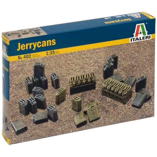1/35 Jerry Cans Plastik Maket Kiti