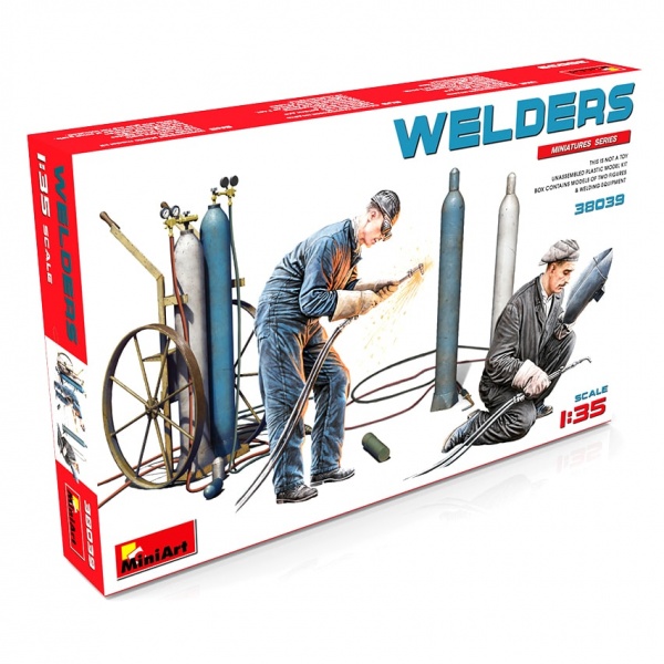 1/35 Kaynak Ustaları Plastik Figür Kiti