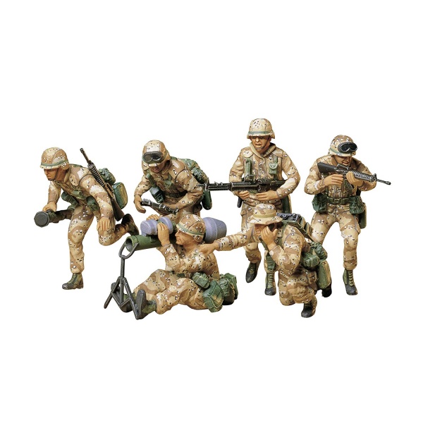1/35 U.S. Military Desert Plastik Askeri Figür Maket Kiti