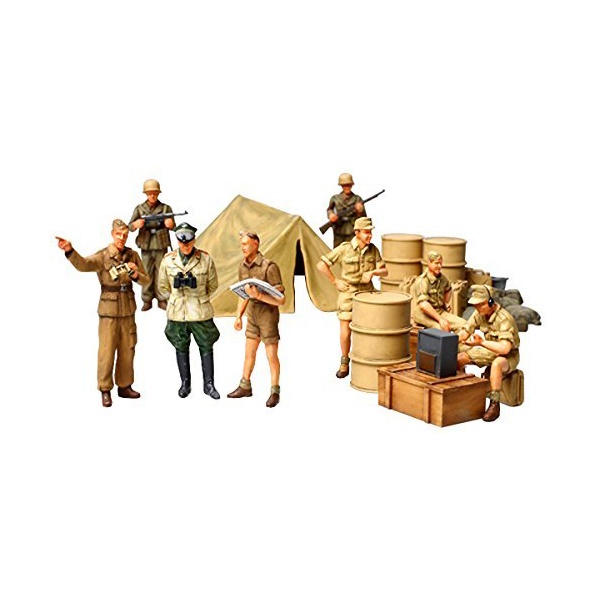 1/48 German Africa Corps Infantry Plastik Askeri Figür Kiti