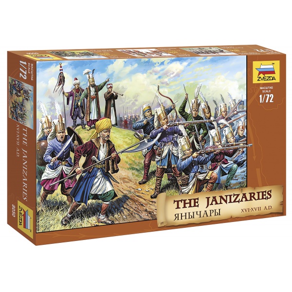 1/72 Osmanlı Yeniceriler Plastik Figür Kiti