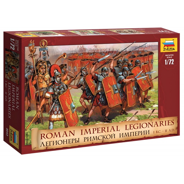 1/72 Roman Imperıal Infantry Plastik Figür Maket Kiti