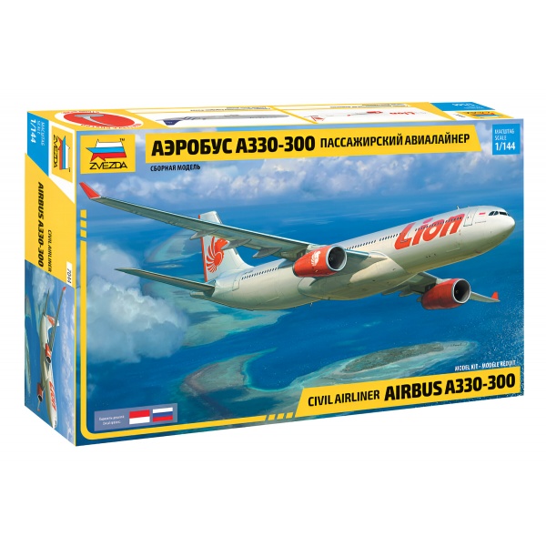 1/144 Airbus A330-300 Plastik Uçak Maket Kiti
