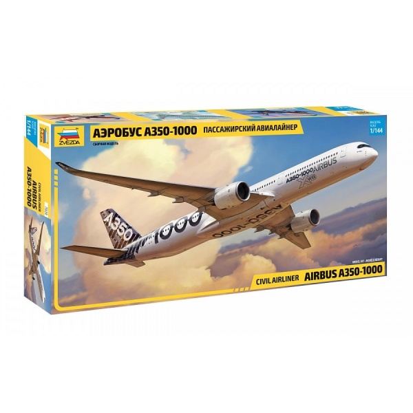 1/144 Airbus A350-1000 Plastik Uçak Maket Kiti