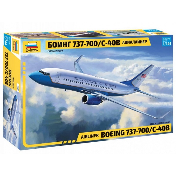 1/144 Boeing 737-700 Plastik Uçak Maket Kiti