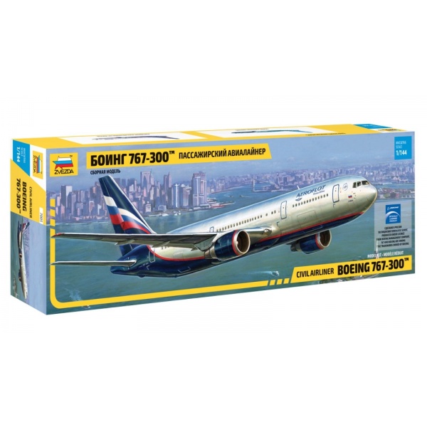 1/144 Boeing 767-300 Plastik Uçak Maket Kiti
