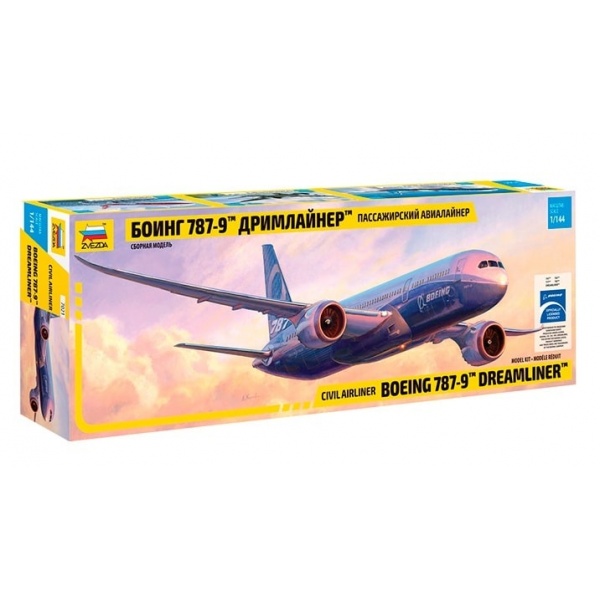 1/144 Boeing 787-9 Plastik Uçak Maket Kiti