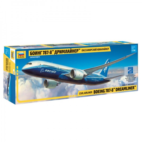 1/144 Boeing 787 Dreamliner Plastik Uçak Maket Kiti