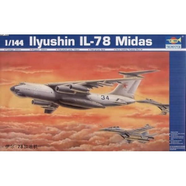 1/144 IIIyushin IL-76 Midas Plastik Uçak Maket Kiti