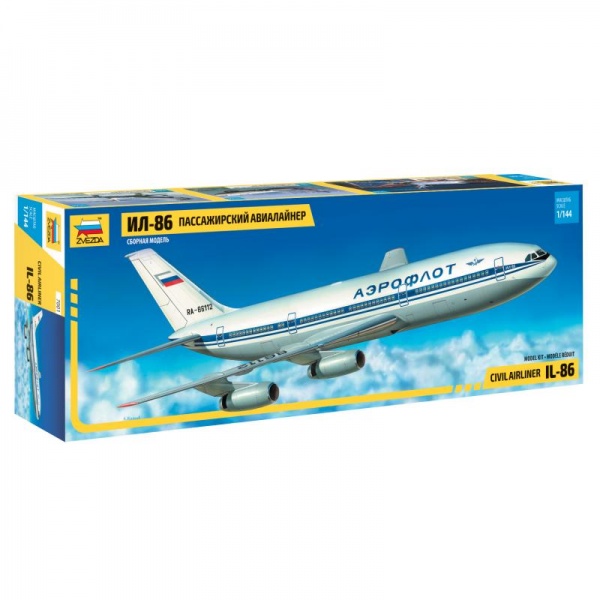 1/144 IL-86 Ilyushin Plastik Uçak Maket Kiti