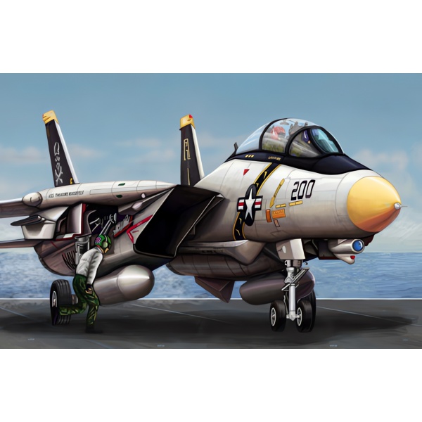 1/144 US. F-14 A Tomcat Plastik Uçak Maket Kiti