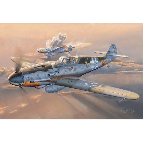 1/32 German Messerschmitt Bf 109G-6 (Early) Plastik Uçak Maket Kiti