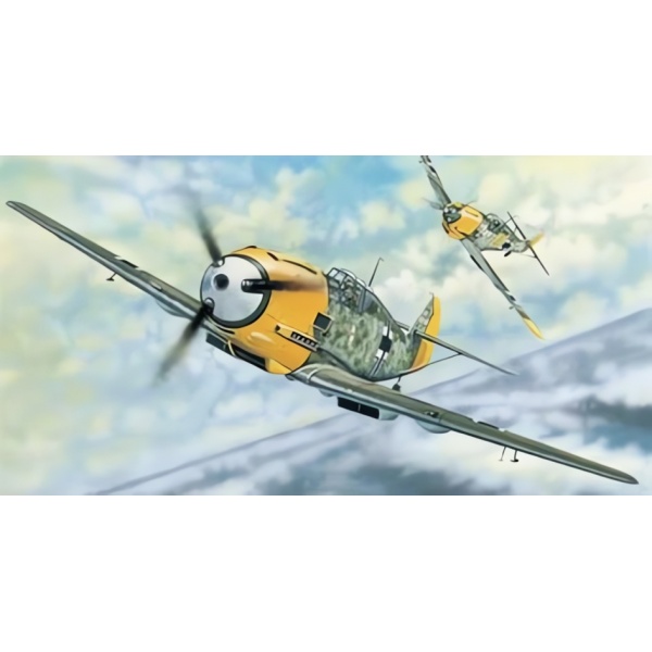 1/32 German Messeschmitt Bf109E-3 Plastik Uçak Maket Kiti