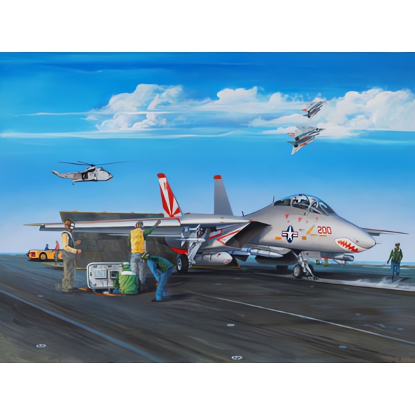 1/32 US. F-14A Tomcat Plastik Uçak Maket Kiti