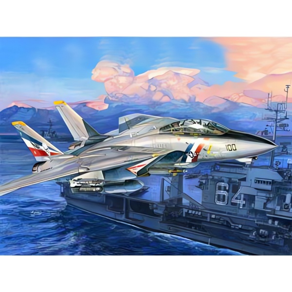 1/32 US. F-14D Super Tomcat Plastik Uçak Maket Kiti