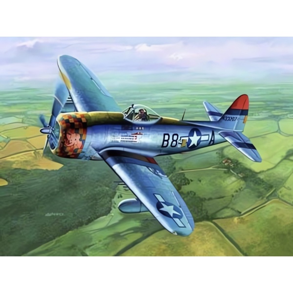 1/32 US. P-47D-30 Thunderbolt "Dorsal Fin" Plastik Uçak Maket Kiti